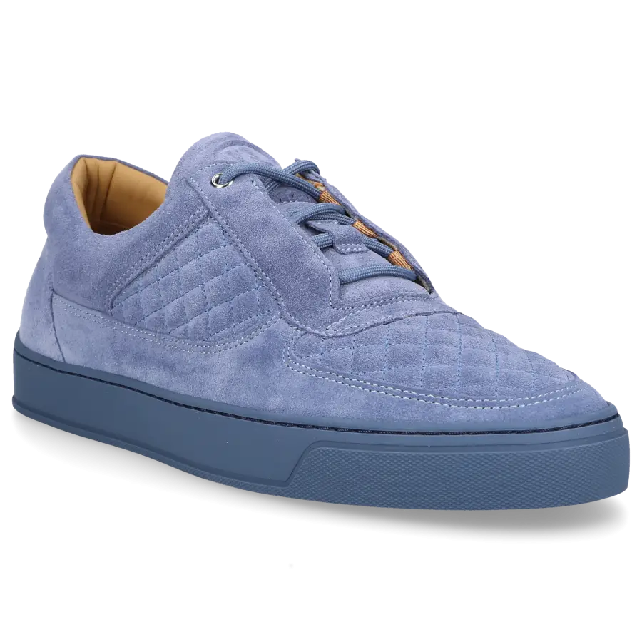 Leandro Lopes - Sneaker low FAISCA Veloursleder - blau