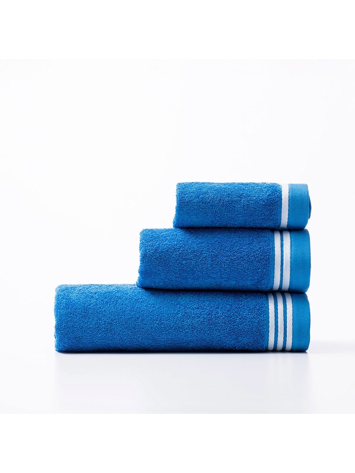 Benetton Gästehandtuch in Blau günstig kaufen