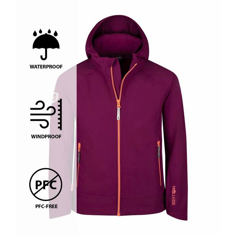 Trollkids Kvalvika Softshelljacke Mädchen
