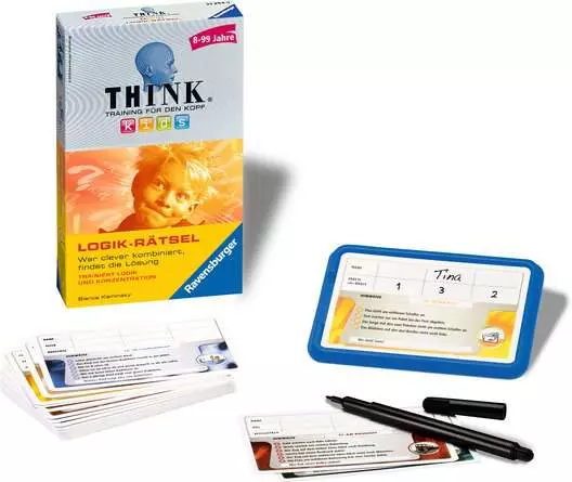 THINK® Kids Logik-Rätsel - Reisespiel ab 8 Jahren