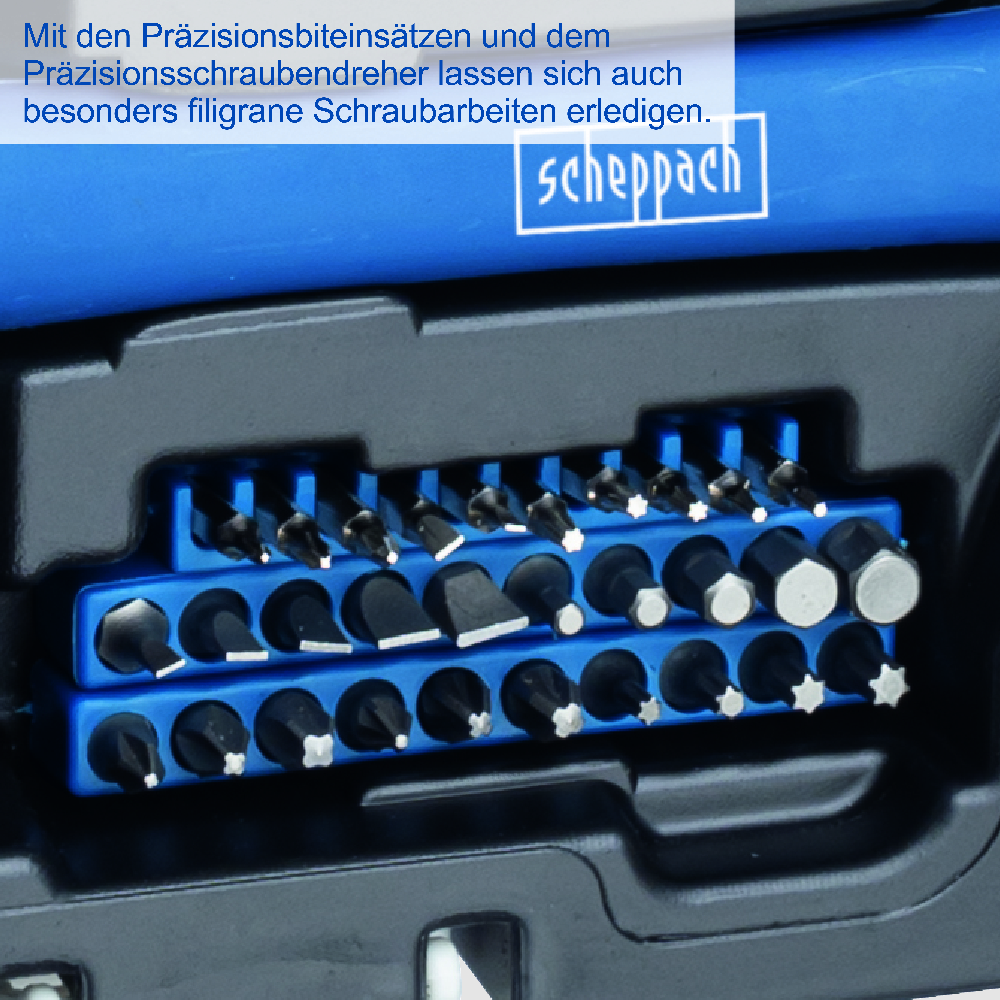 Scheppach Werkzeugkoffer 97-tlg. WZK120