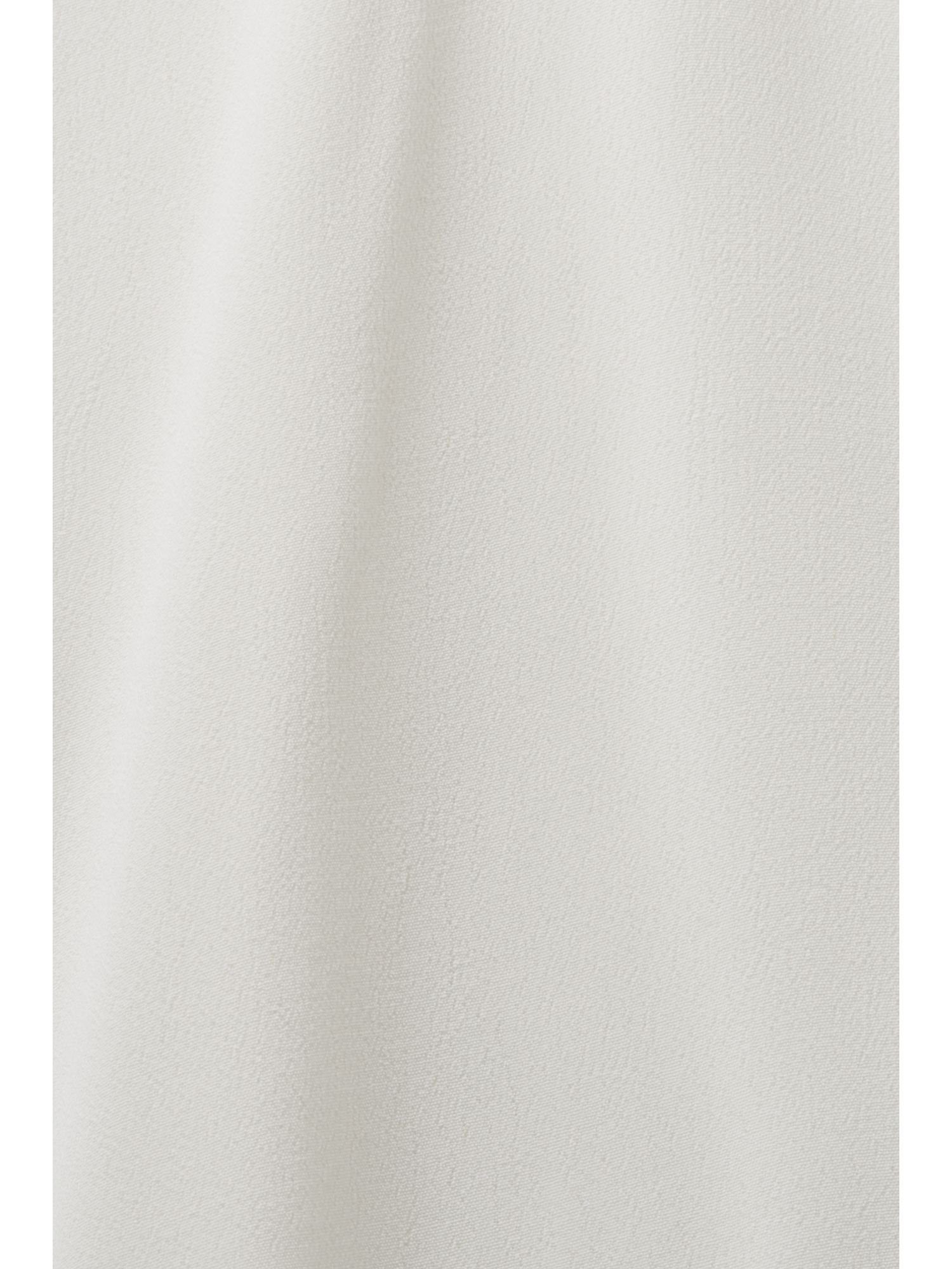 Esprit Langarmbluse Basic-Bluse mit V-Ausschnitt