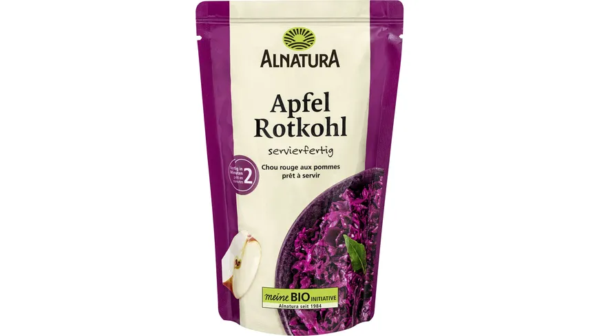 Alnatura Bio Apfelrotkohl 400g 400 g