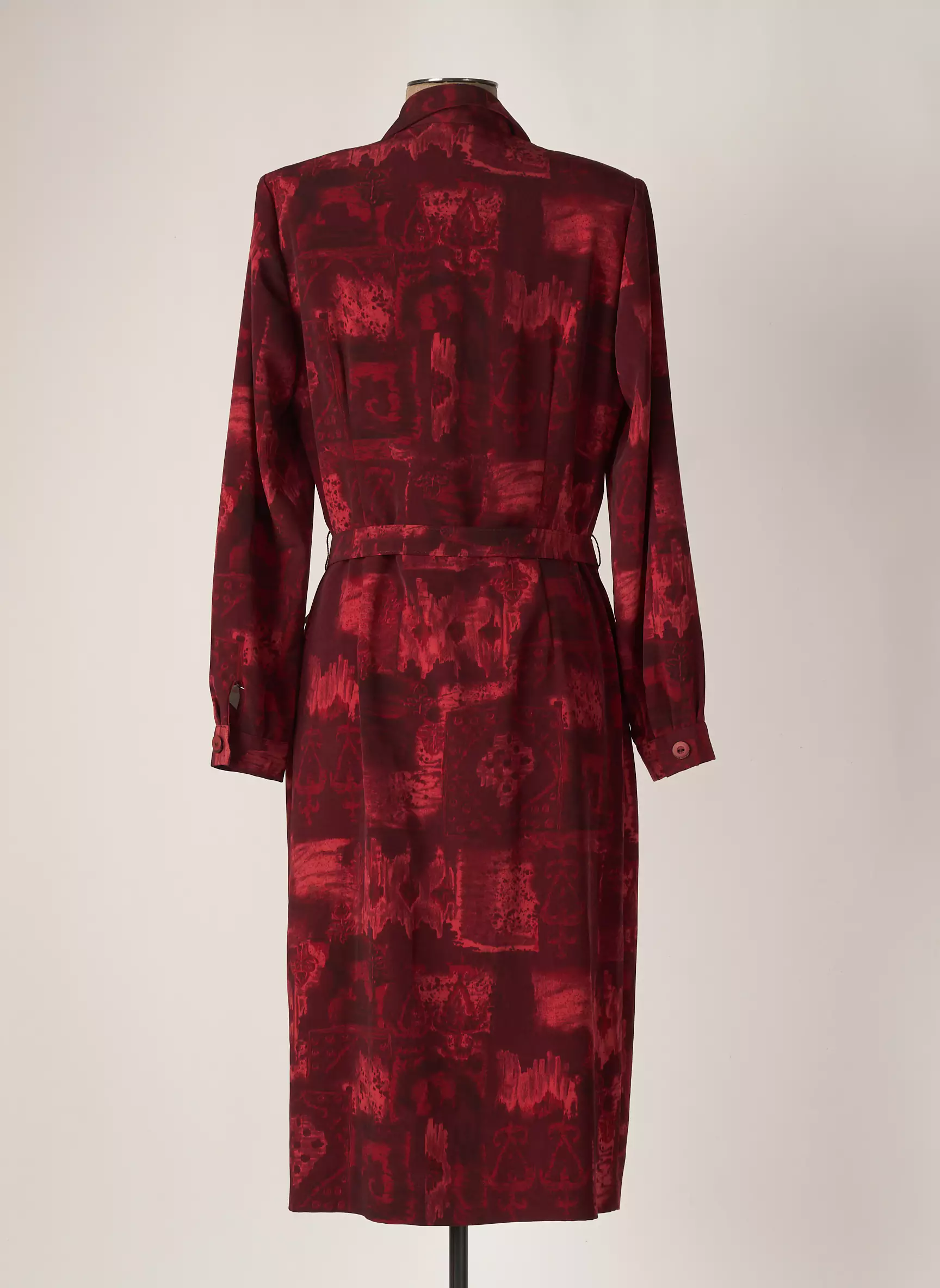 Paul Mausner Robes Mi Longues Femme couleur rouge