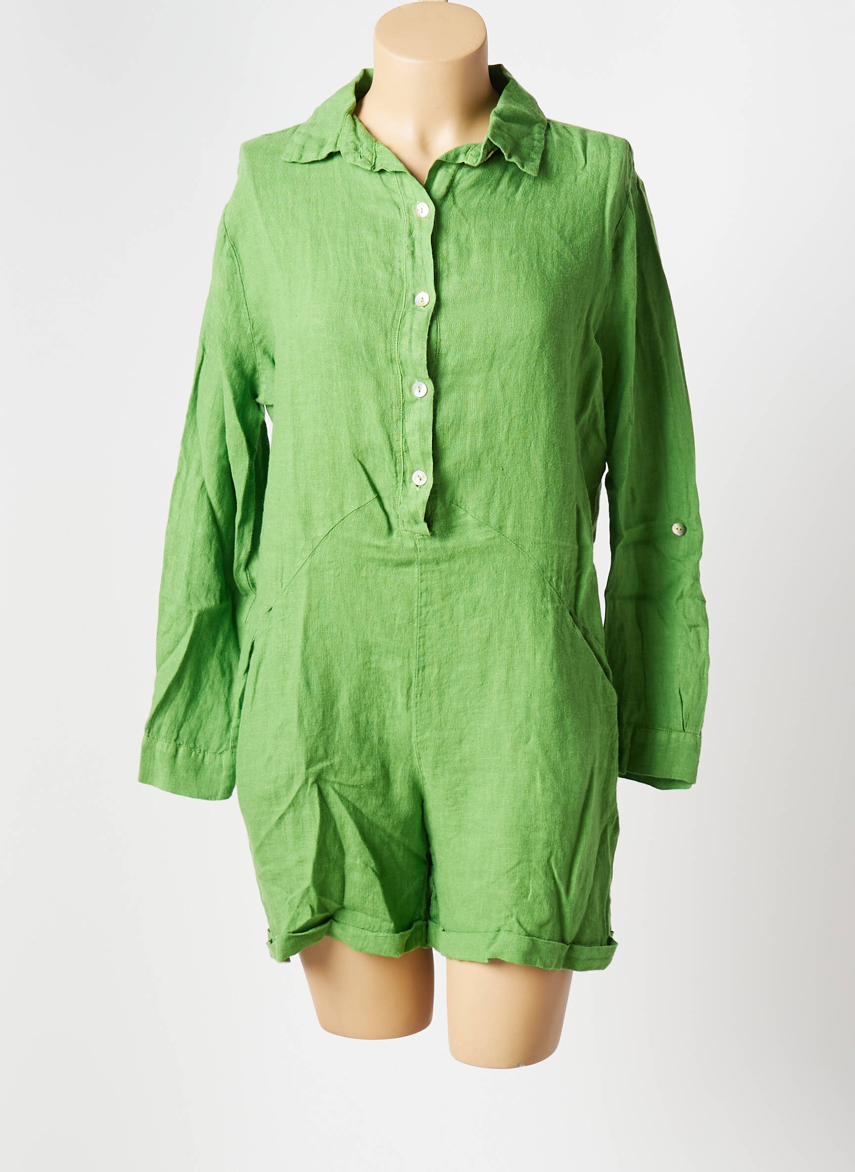 La Fee Maraboutee Combi Shorts Femme couleur vert