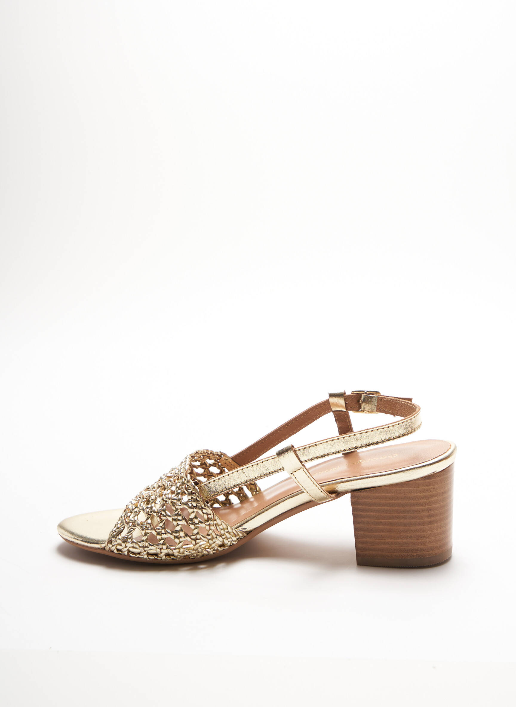 Georgia Rose Sandales Nu Pieds Femme couleur jaune