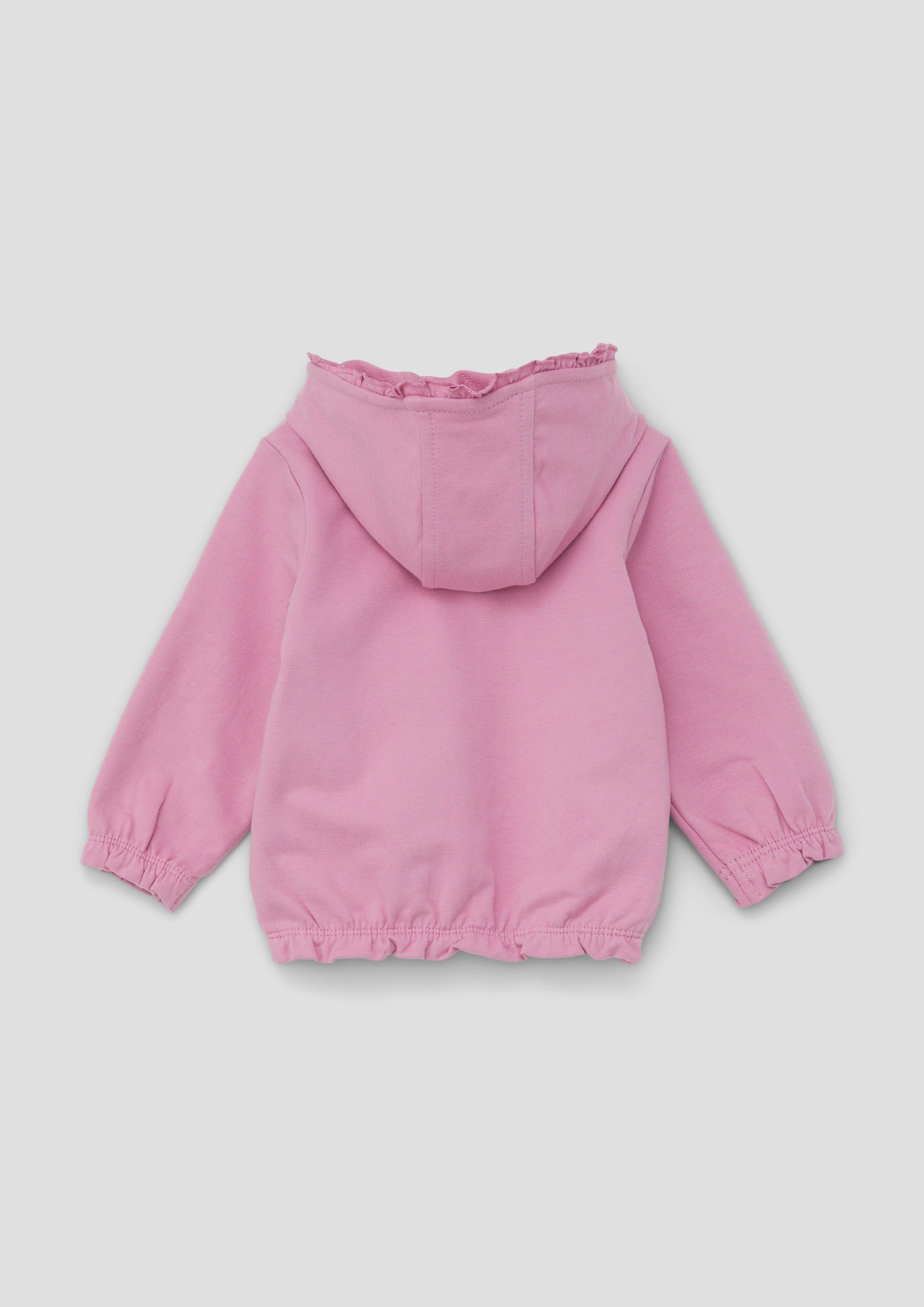 Sweatshirt-Jacke mit Kapuze  2142217-4410