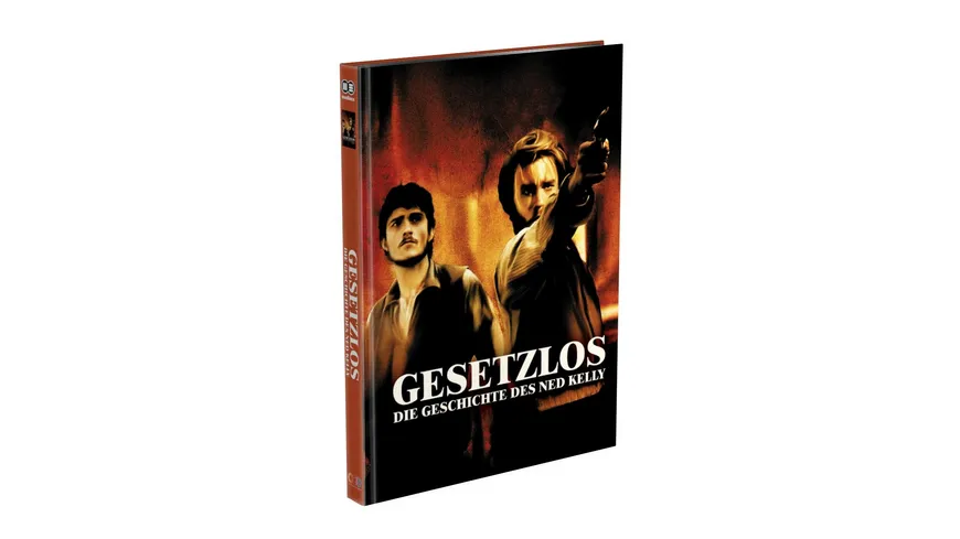 GESETZLOS - Die Geschichte des Ned Kelly - 2-Disc Mediabook - Cover B - Limited 333 Edition  (Blu-ray + DVD)