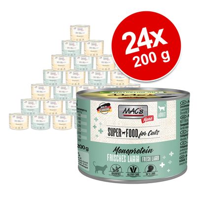 Sparpaket MAC´s Cat Mono Sensitive 24 x 200 g