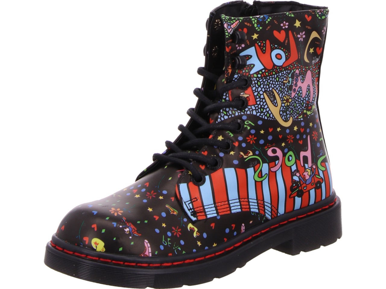 DOCKERS Stiefeletten schwarz