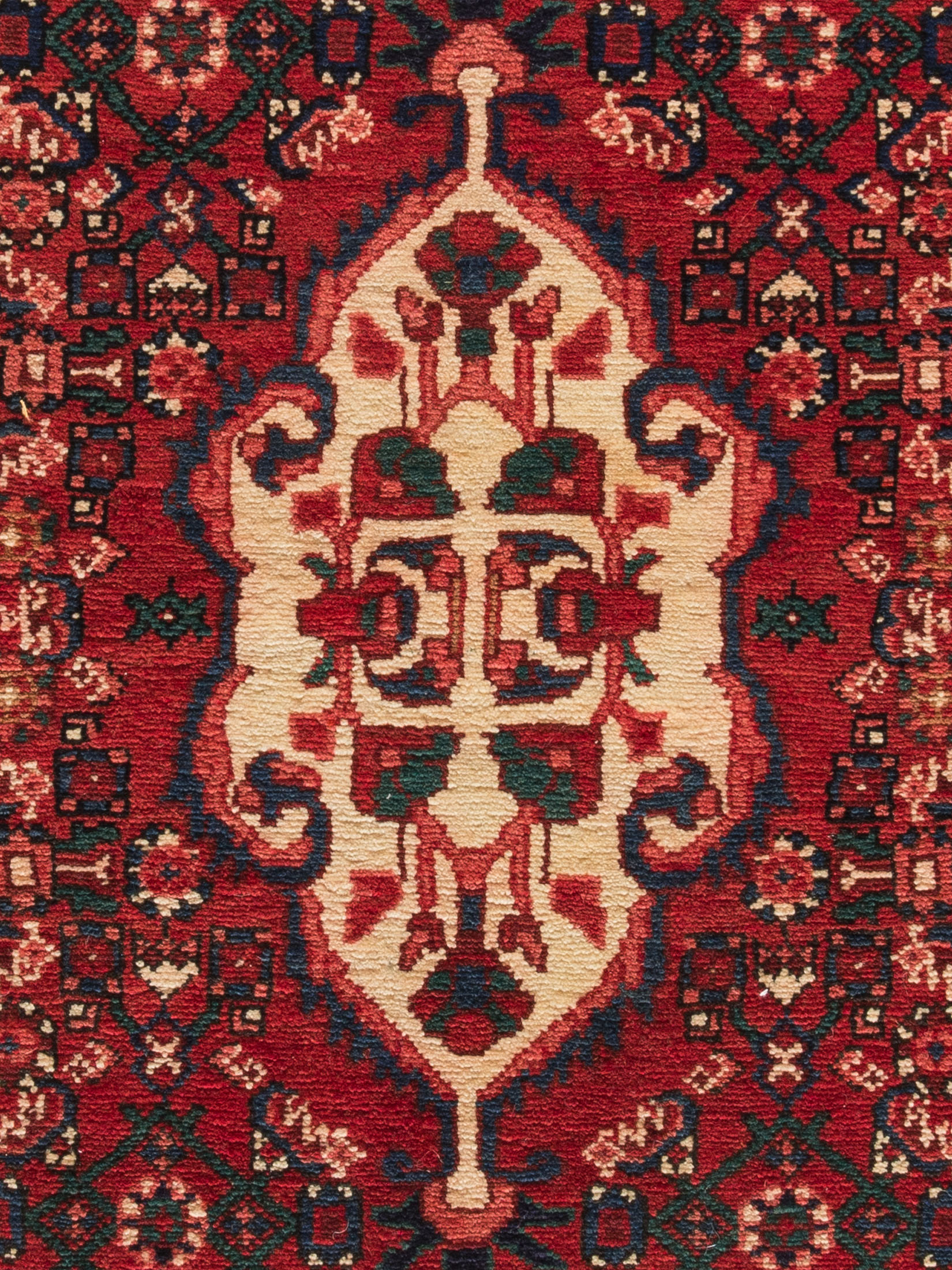 Hosseinabad Hamadan ca. 157 x 200 cm, Unikat / Einzelstück
