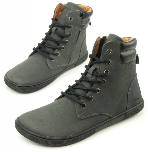 Koel bare |mid ~ Florence Stiefel Schnürer ~ Dark Grey