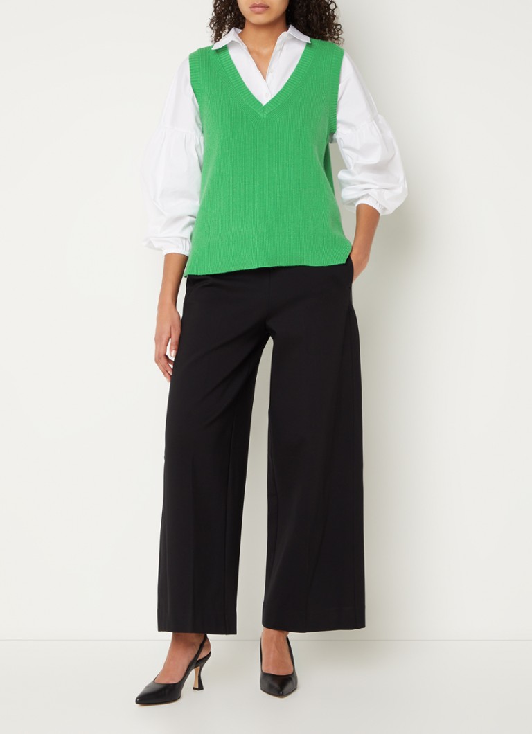 Jachetă Phase Eight Marianna Fine Knit Spencer cu decolteu în V