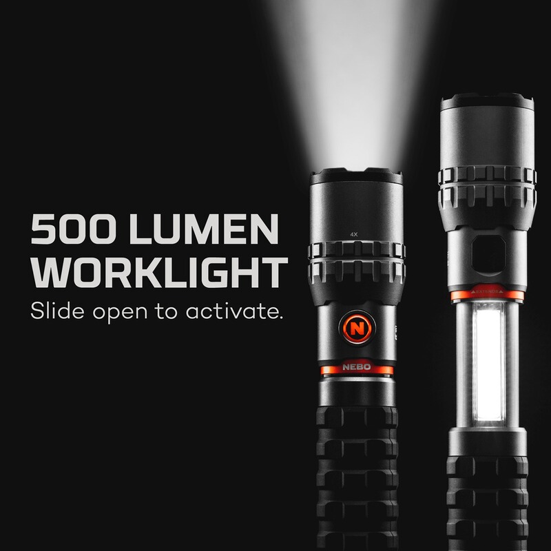 NEBO Taschen/Arbeitslampe SLYDE KING 2k
