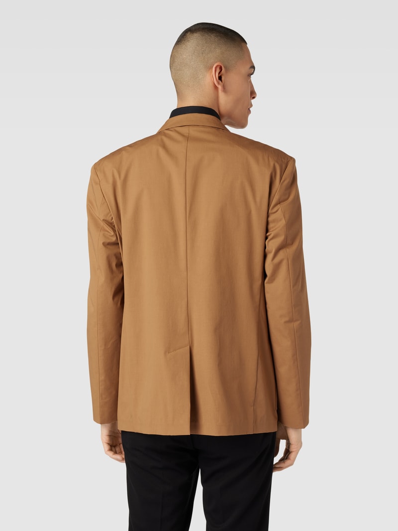2-Knopf-Sakko mit aufgesetzten Taschen Modell 'Haero' in camel