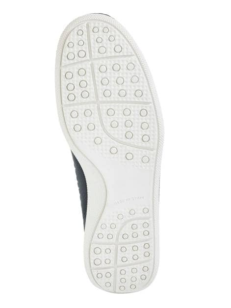 Slipper mit Ziernähten