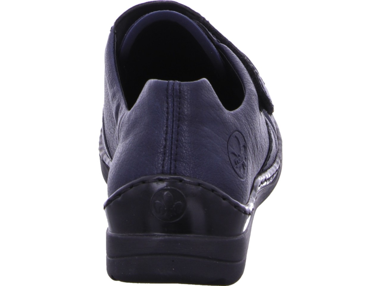 RIEKER Sportliche Slipper blau