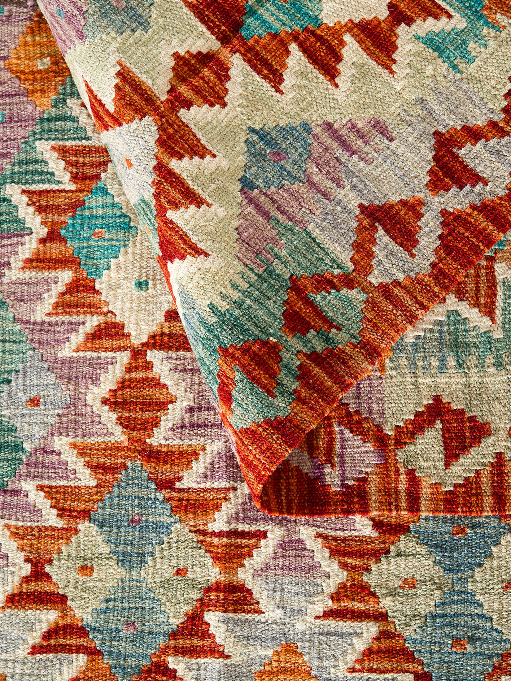 Afghan Kelim ca. 150 x 195 cm, Unikat / Einzelstück
