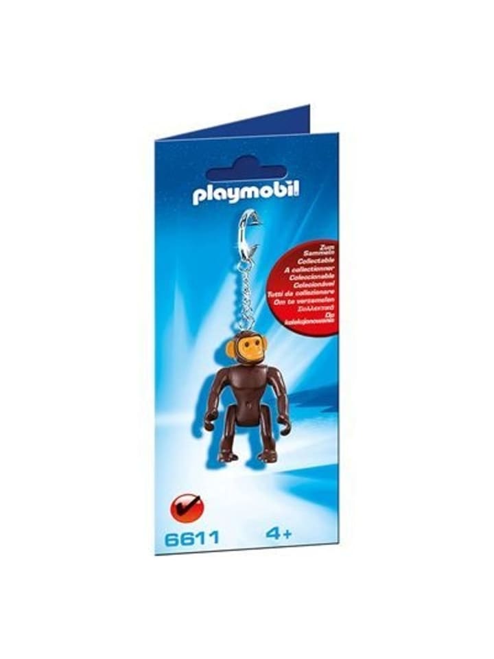 Playmobil Schlüsselanhänger Schimpanse in Mehrfarbig ab 4 Jahre günstig kaufen onesize