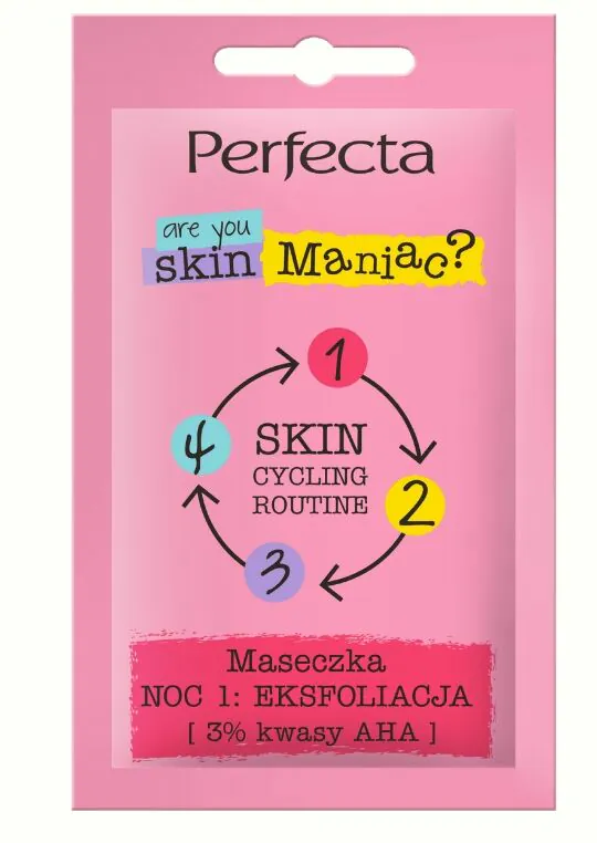 Perfecta Beauty Skin Cycling Mask-sæt i æske