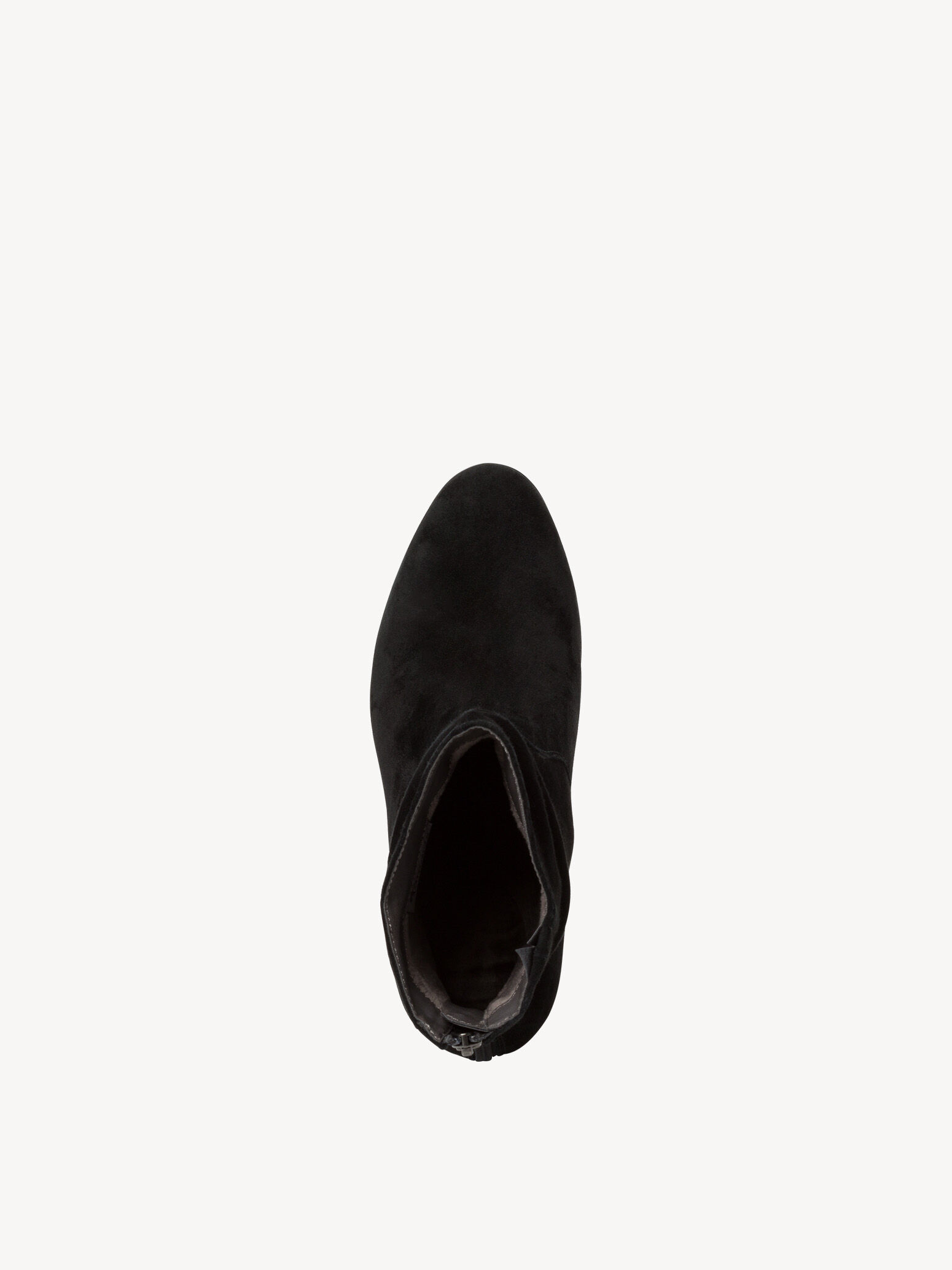 Bottine en cuir - noir