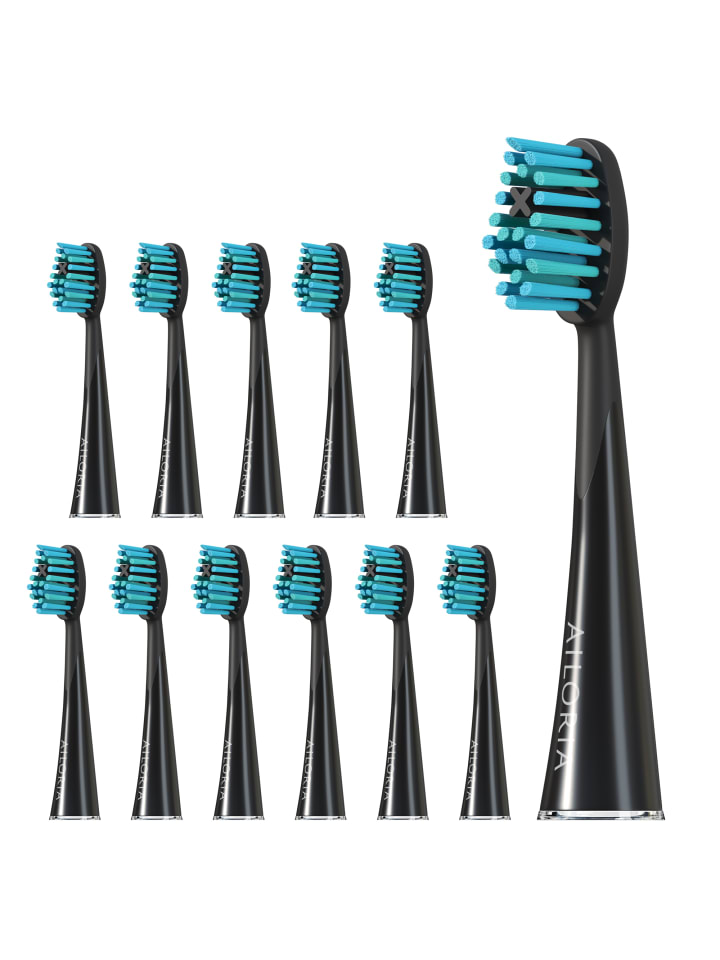 Ailoria SHINE BRIGHT Extra Clean Ersatzbürstenköpfe 12er Set in blau günstig kaufen onesize