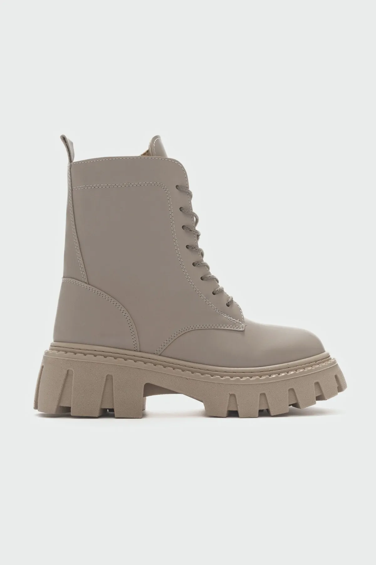 LuviShoes  Tool Beige Damenstiefel