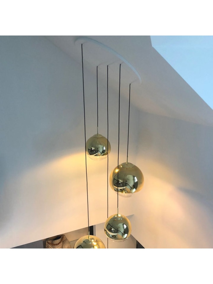 s.LUCE Modular Hängeleuchten-Baldachin 3-flammig oder 5-flammig in Chrom günstig kaufen