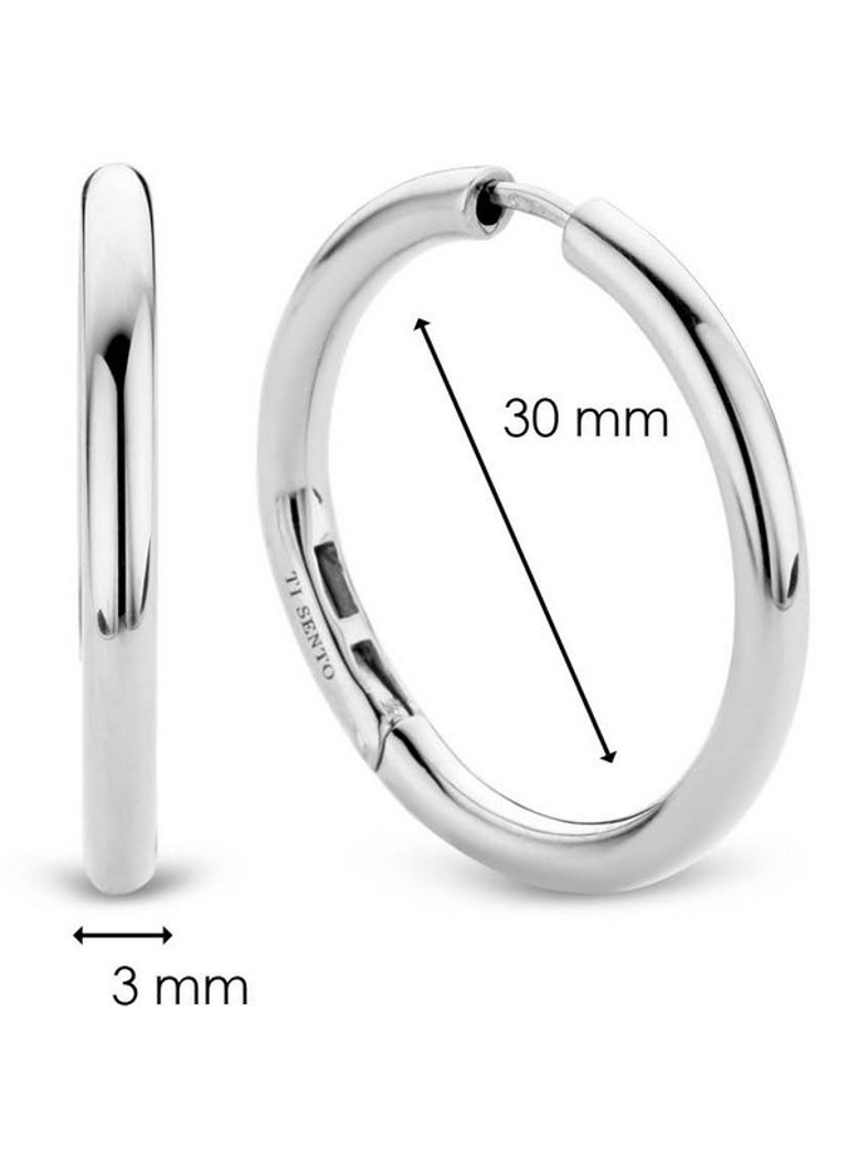 TI SENTO - Milano Silver Earrings 7782SI