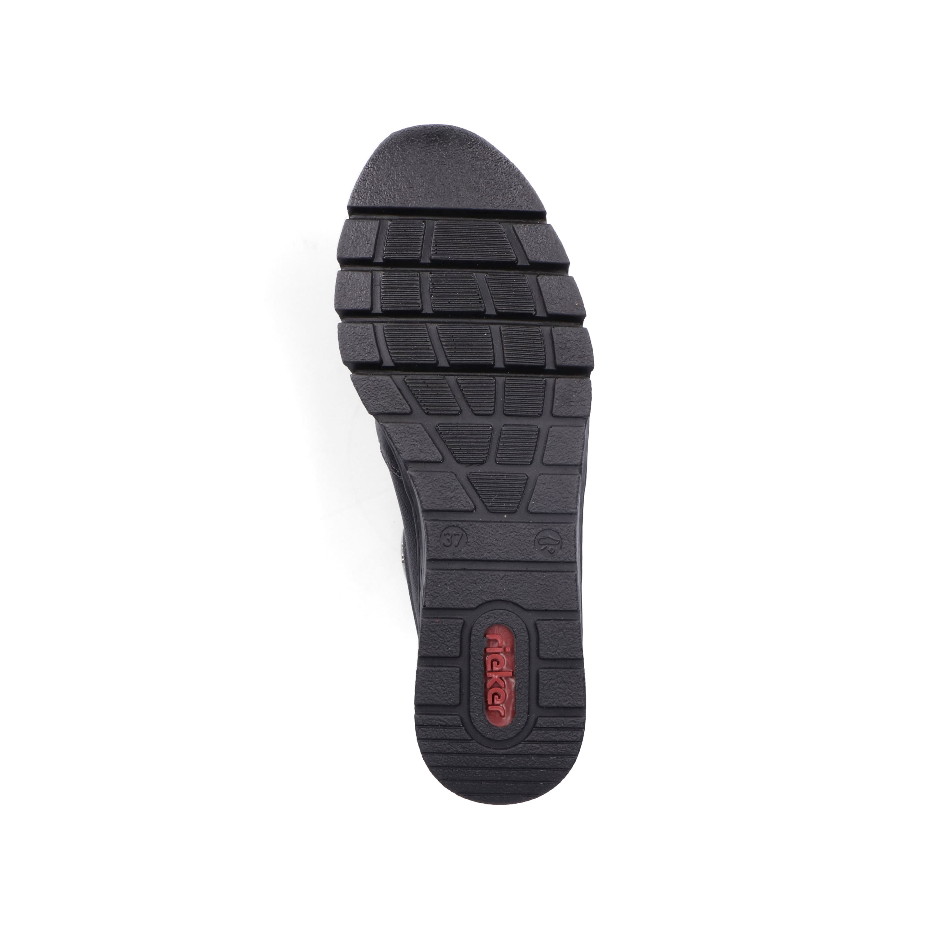Rieker Damen Slipper tiefschwarz