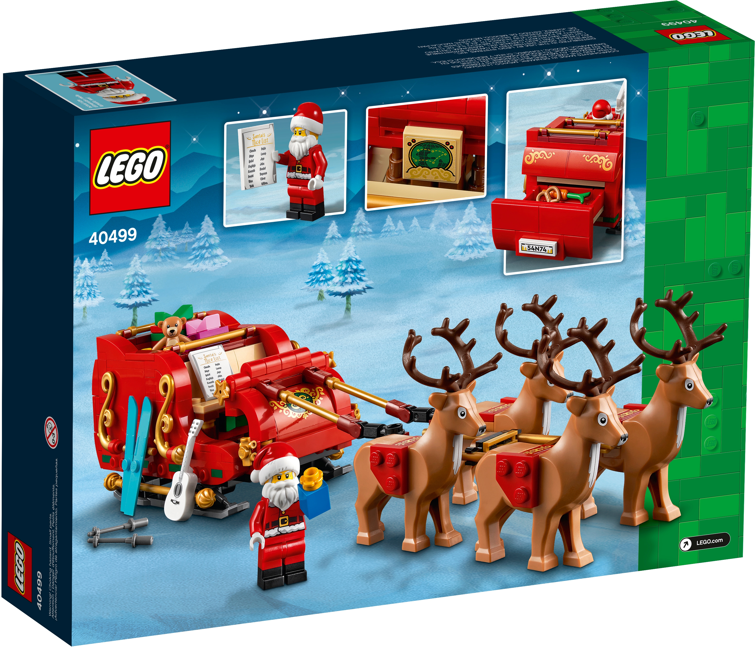 Schlitten des Weihnachtsmanns 40499
