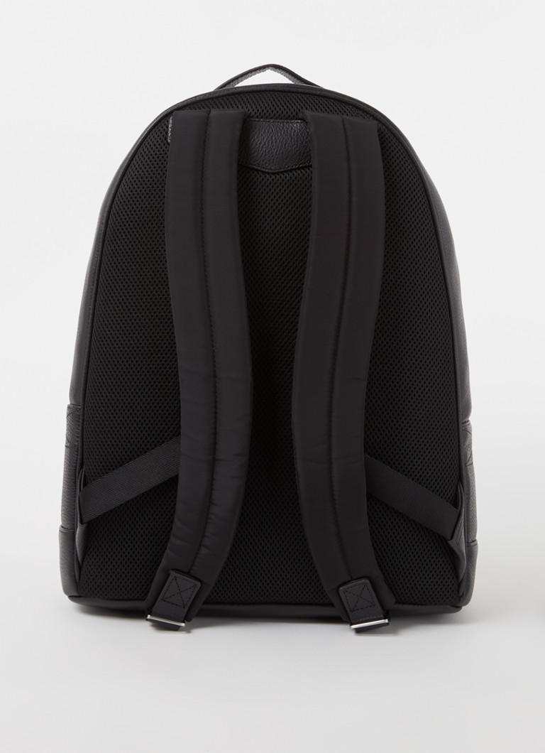 Kožený batoh Emporio Armani s přihrádkou na 13palcový notebook