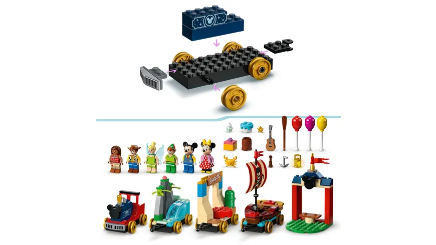 LEGO  43212  Geburtstagszug
