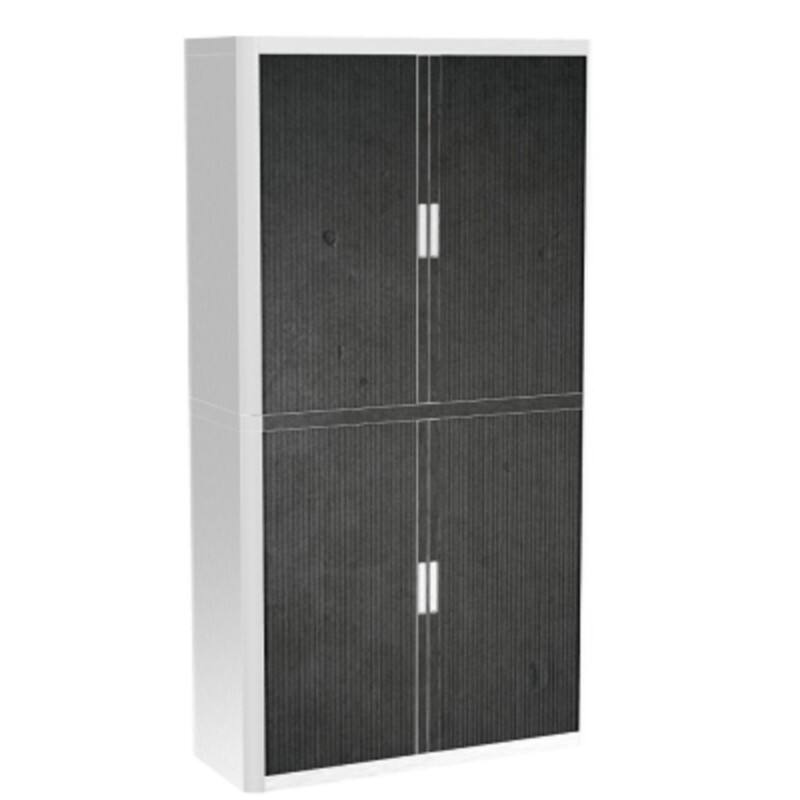 PAPERFLOW easyOffice 2M Rollladenschrank 2040x1100x415mm PERSO TAFEL