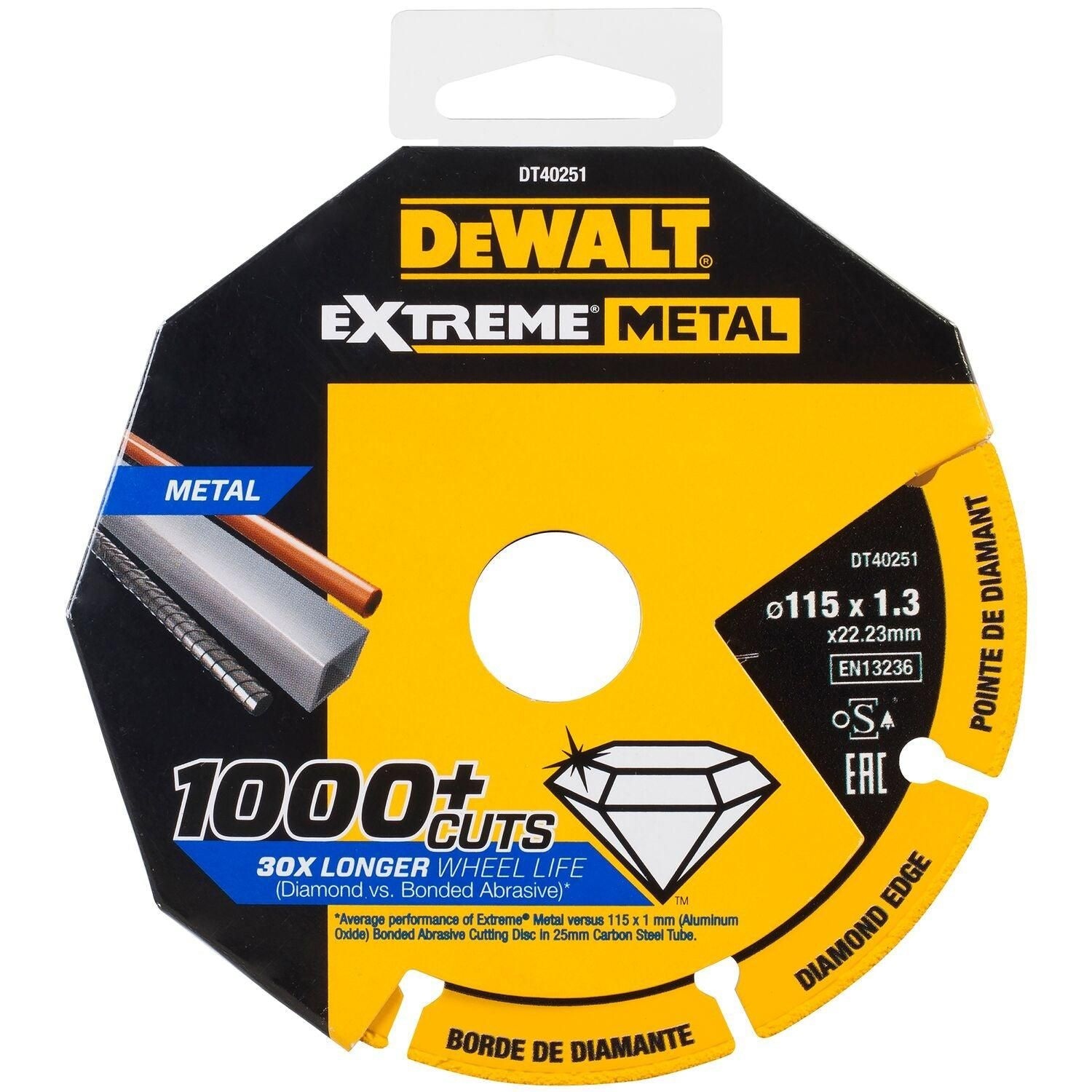 DeWalt pribor DT40251-QZ dijamantni brusni kotač 115x1,3 mm,