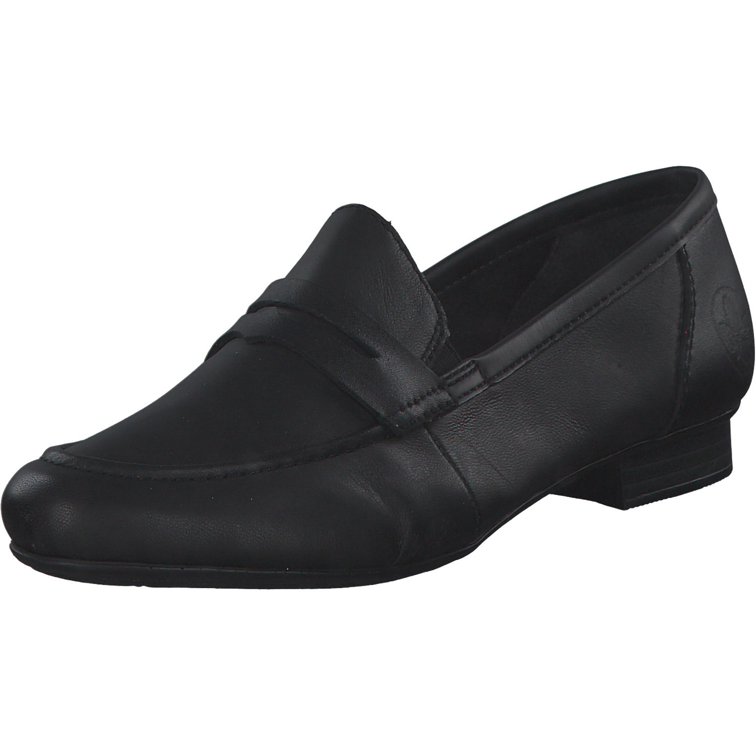 Rieker 51954, Mokassins, Damen, schwarz/schwarz/schwarz