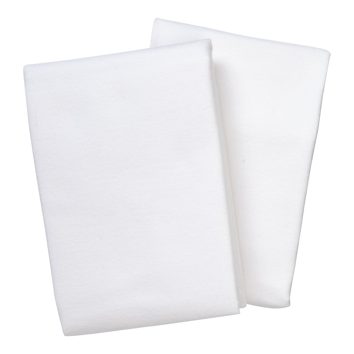 2er-Pack Moltontücher 80x80 cm