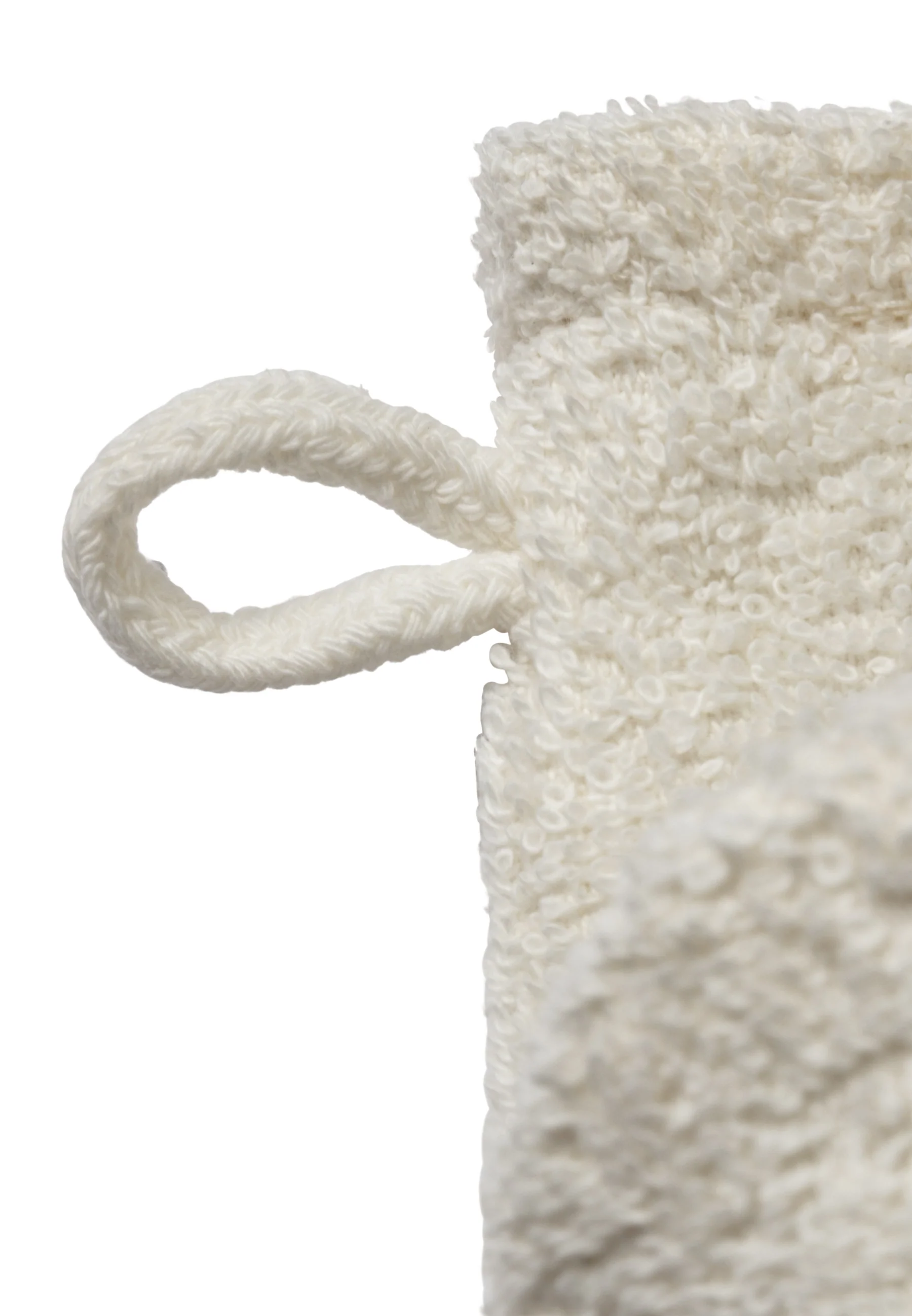 Spiel Waschhandschuh mit Motiv Ente Edda in ecru