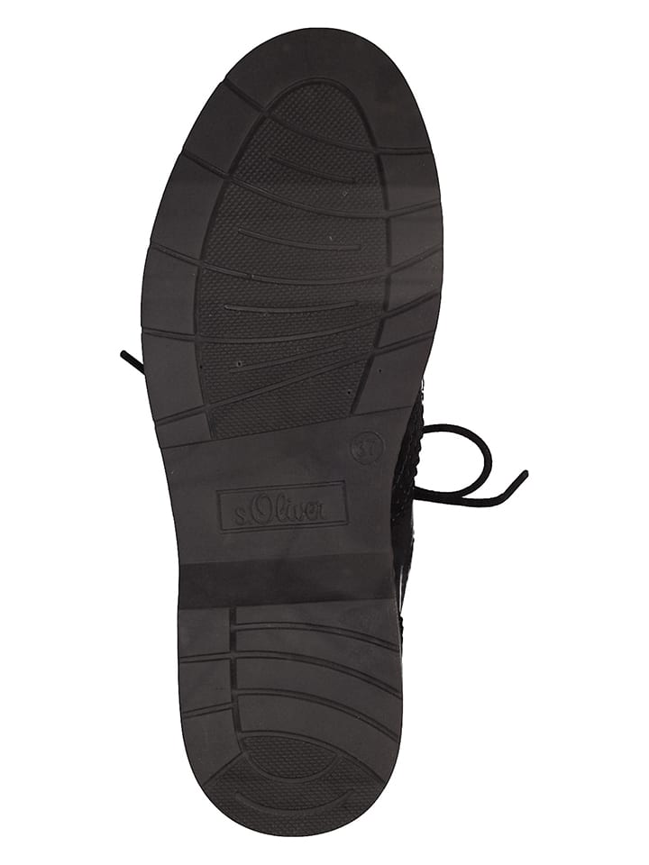 s.Oliver Schnürschuhe in Dunkelblau günstig kaufen