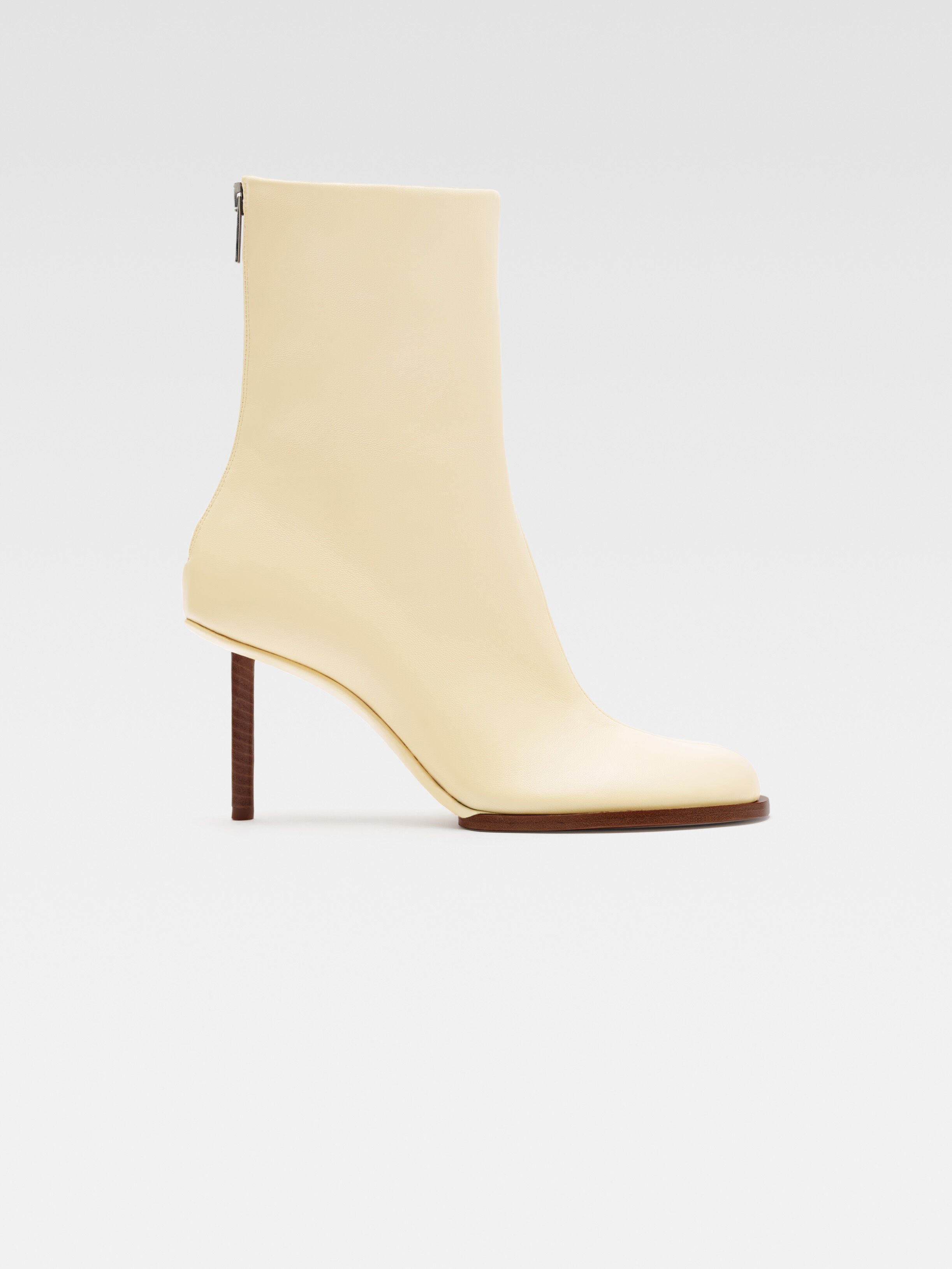 Les bottines rond carré