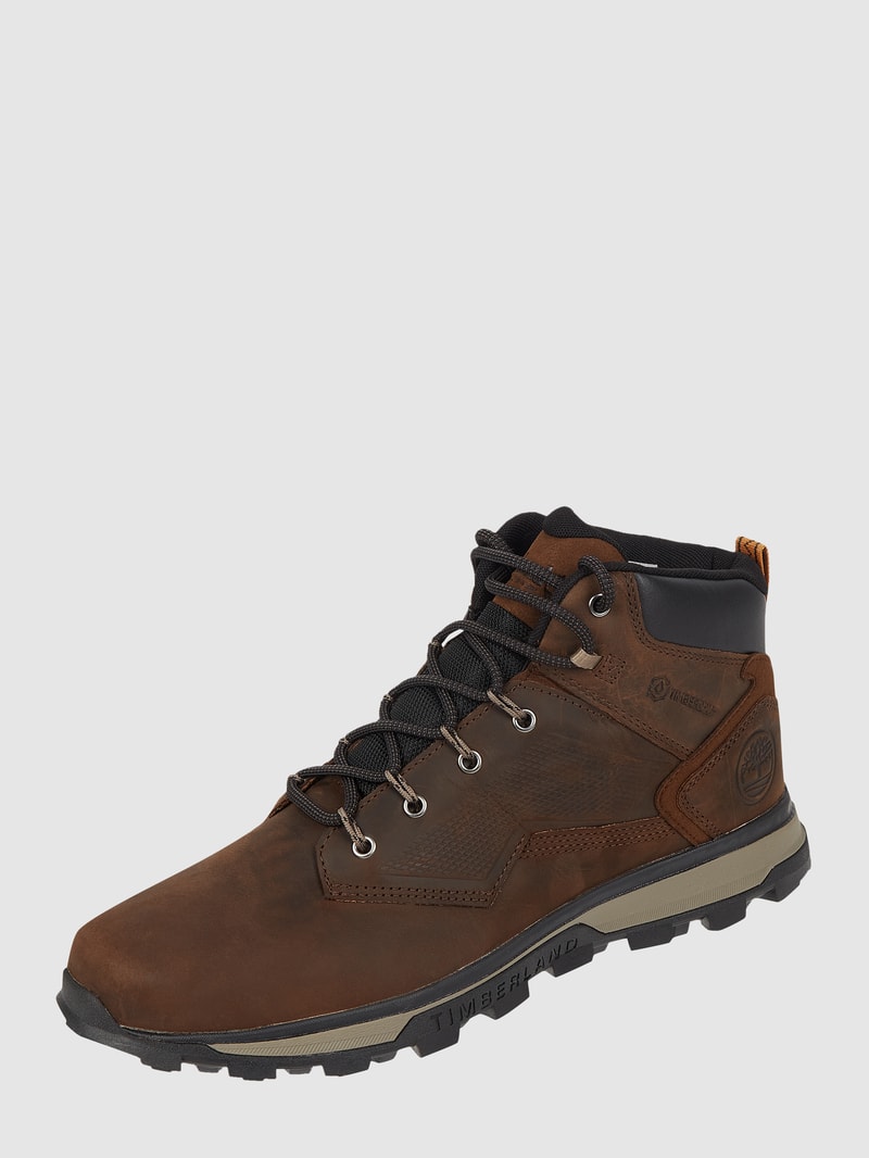 Lederboots mit Schnürverschluss Modell 'Treeline' in dunkelbraun