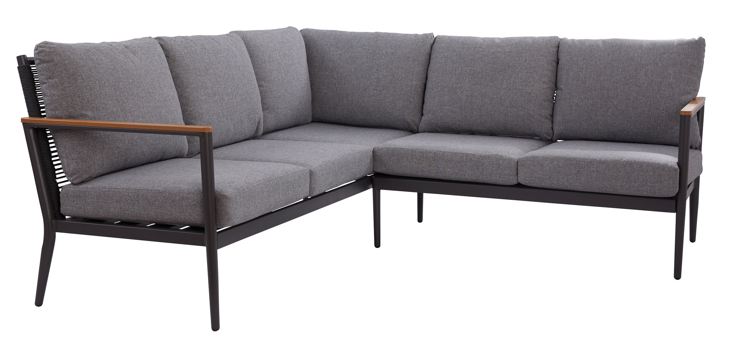 OUTDOORGartenlounge Eckset 3-teilig