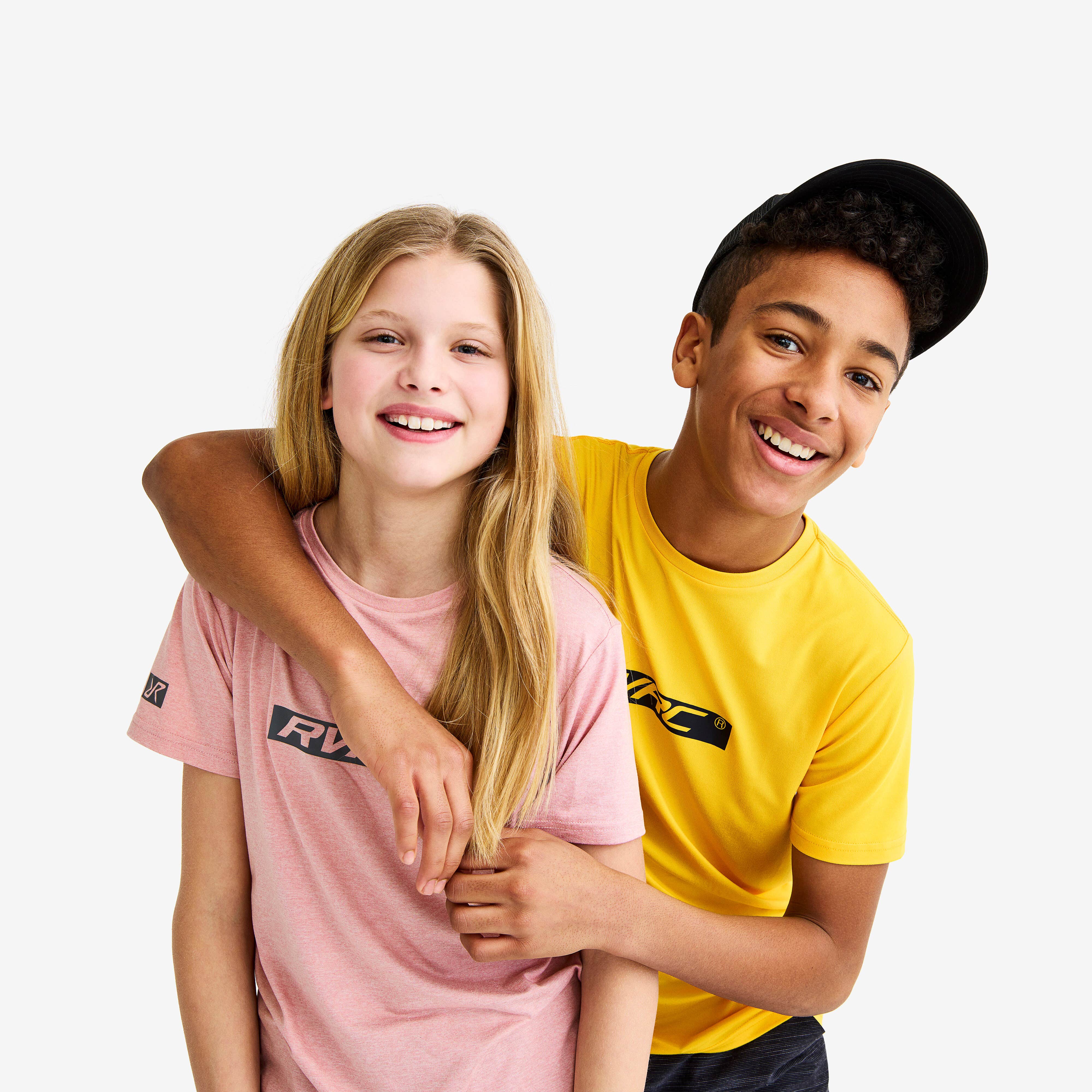 Backpacker Tee Teens Blush Melange