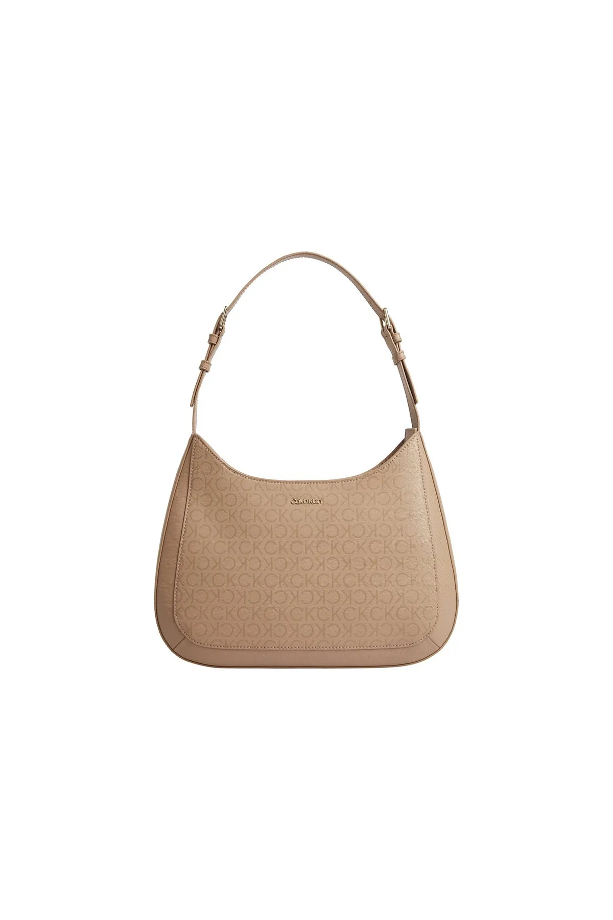 Calvin Klein  Handtasche - Beige - Strukturiert