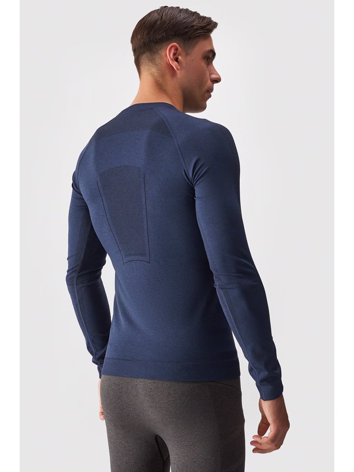 4F Thermounterhemd in Blau günstig kaufen