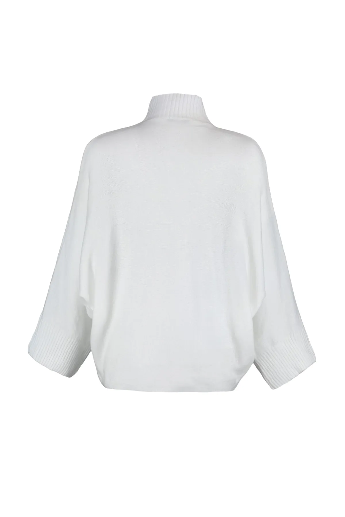 Trendyol Collection  Ecrufarbener, weicher, strukturierter Strickpullover mit weiter Passform TWOAW20KZ1059