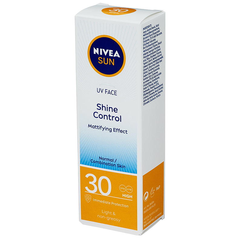 Nivea Nivea Sun face SPF 30 shine control, 50 ml