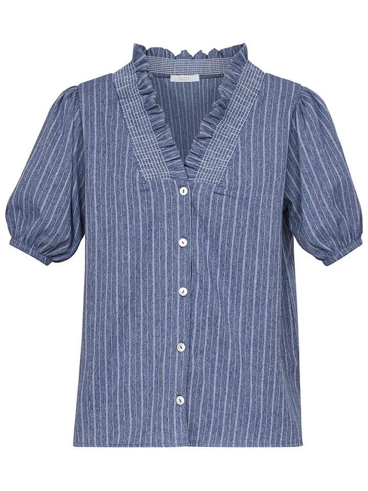 SisterS point Bluse in Dunkelblau günstig kaufen