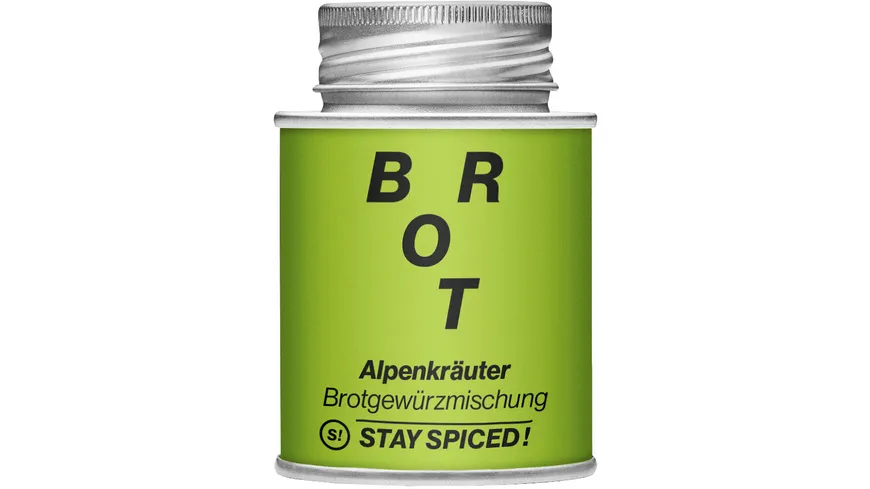 STAY SPICED! Brotgewürzmischung Alpenkräuter 70 g