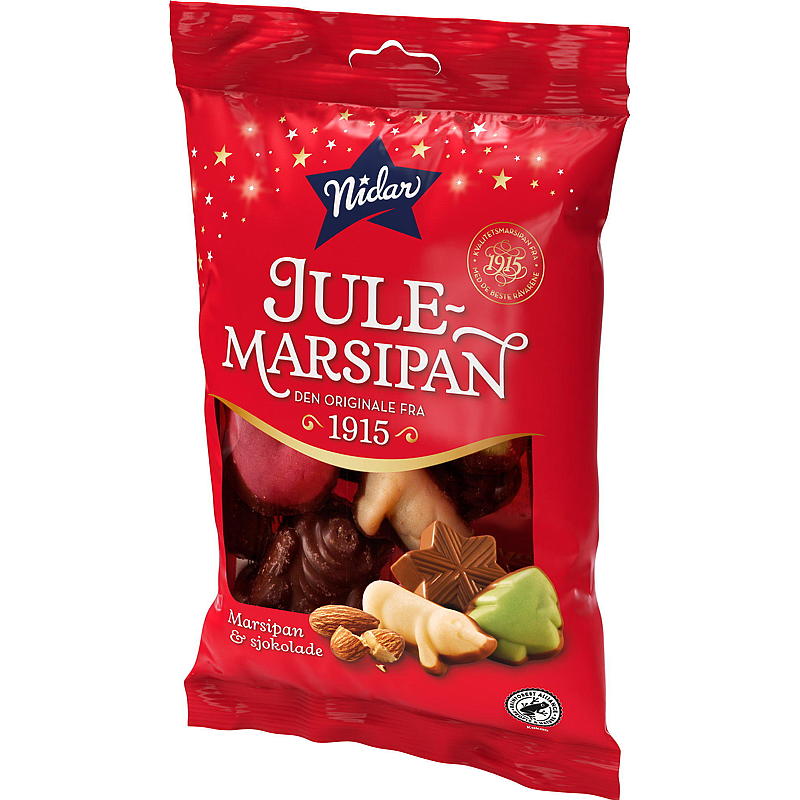 Nidar Julemarsipan 130 g, i pose Nidar